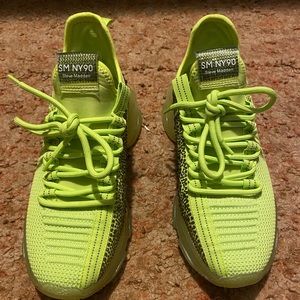 Neon green Steven madden sneakers